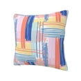 thumbnail image 2 of YFYANG Square Decorative Throw Pillow Case (Without Pillow Insert), Abstract Watercolor Line Graffiti Bedroom Sofa Car Cushion Cover, 22"x22", 2 of 9
