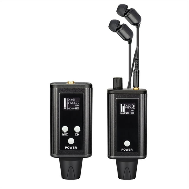 de Monitoreo Inalámbrico DS100, Transmisión de Señal Digital Inalámbrica UHF, de Monitoreo Portátil y Recargable.
