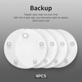thumbnail image 2 of Toilet Tank Silicone Flapper Seal Gasket 3 Inch for 7381424-100.0070A Vormax Toilet, 4-Pack, 2 of 5