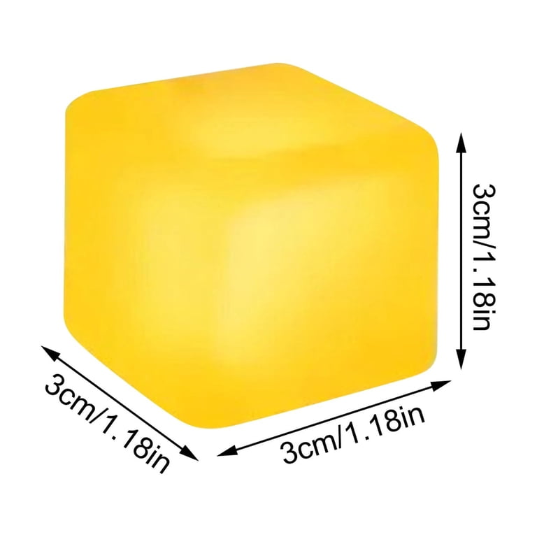 2026 Upgraded Stress Cube - Gel Filled Stress Toys, Squeeze Relief
