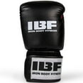 thumbnail image 2 of Gants de boxe Iron Body Fitness série Training, 12 oz, rouge/noir, 2 of 9