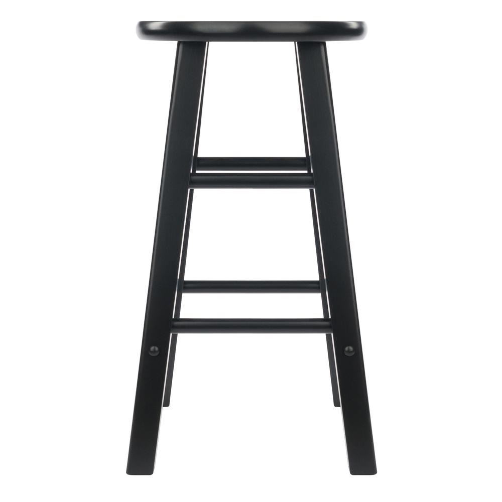 Winsome Wood Element 2-Piece Counter Stools, Black Finish - image 3 of 7