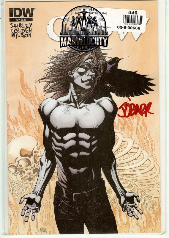 The Crow Death and Rebirth #2 SIgned James O'Barr