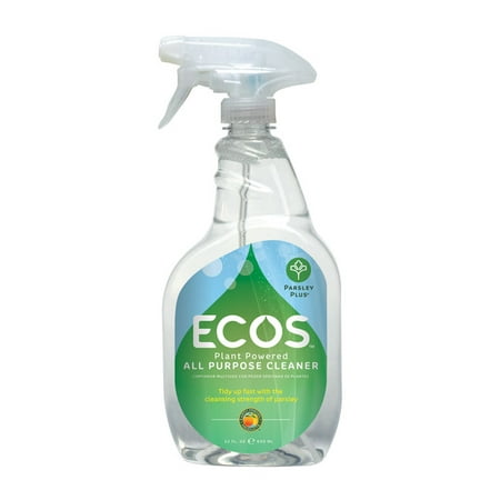 ECOS All Purpose Cleaner Spray, Parsley Scent, 22 fl oz by Earth Friendly (Best Natural All Purpose Cleaner)