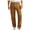 Yellow, variant on Mens Corduroy Straight Leg Pants - Classic Fit Stretch Expandable Waist Dress Pants Flat-Front Comfort Casual Slacks White