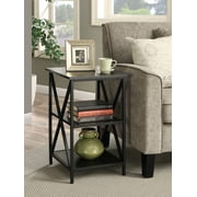 Convenience Concepts Tucson 3Tier End Table, Black