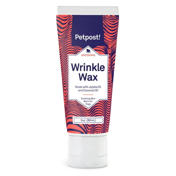 Petpost Bulldog Wrinkle Wax for Dogs Cleans & Protects