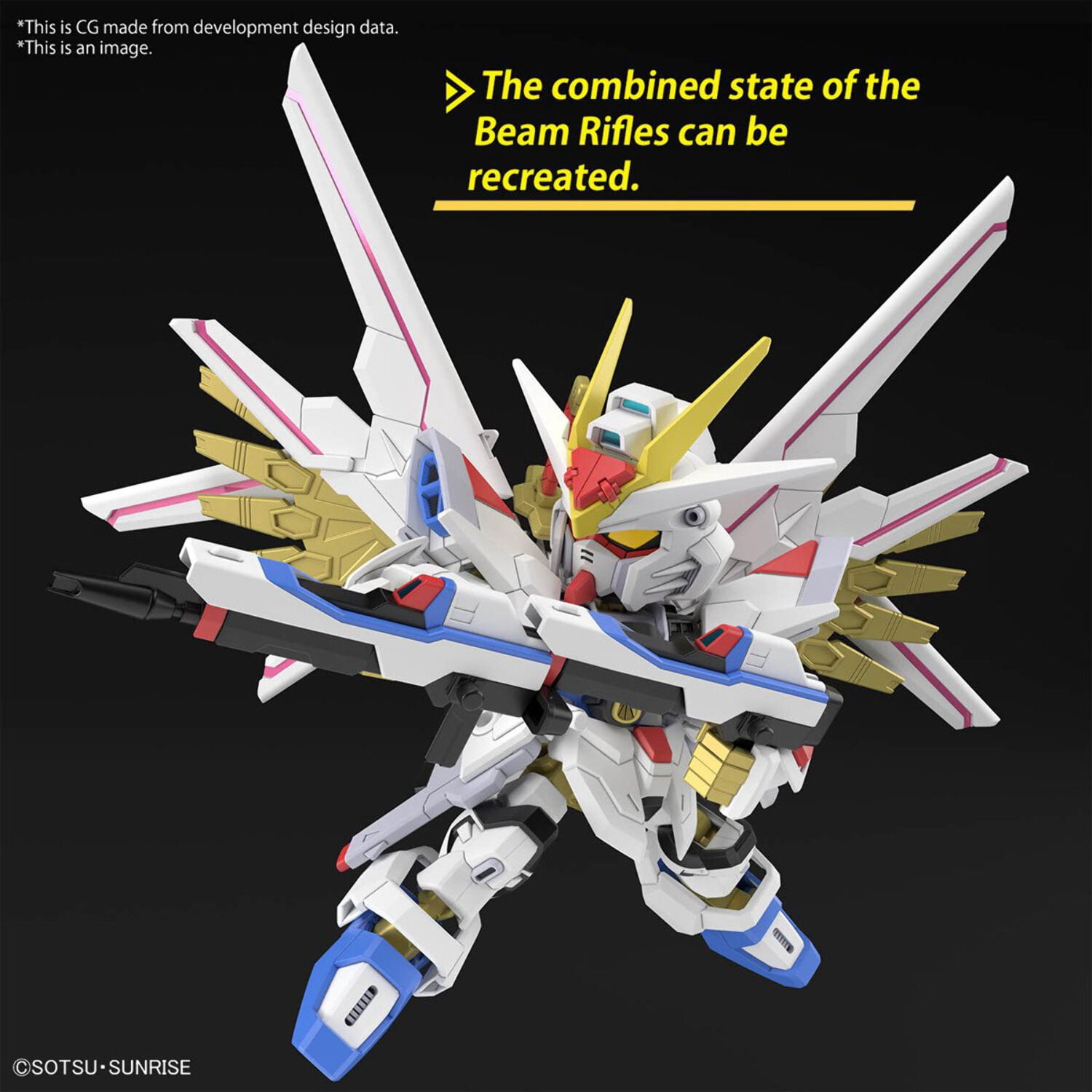 Gundam Seed Freedom Mighty Strike SD Model Kit