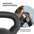 thumbnail image 2 of PROIRON Neoprene Coated Kettlebell 35Lb, Single, 2 of 7