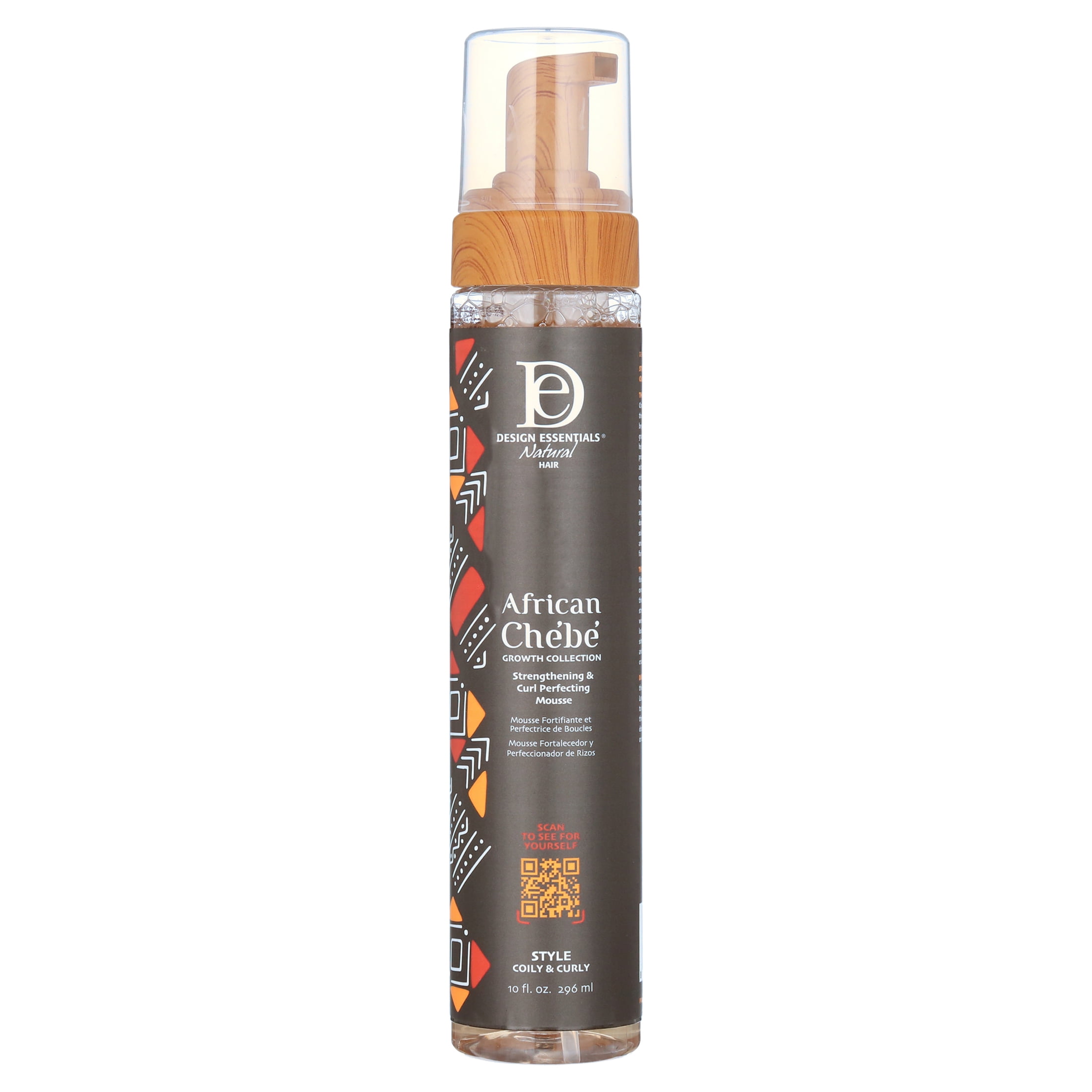 DESIGN ESSENTIALS African Chebe Strengthening & Curl Perfecting Mousse (10oz) DESIGN ESSENTIALS African Chebe Strengthening & Curl Perfecting Mousse (10oz)