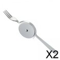 thumbnail image 1 of Juego de Utensilios para Cortar Pizza con Diseño Vanguardista 2 piezas, 1 of 8