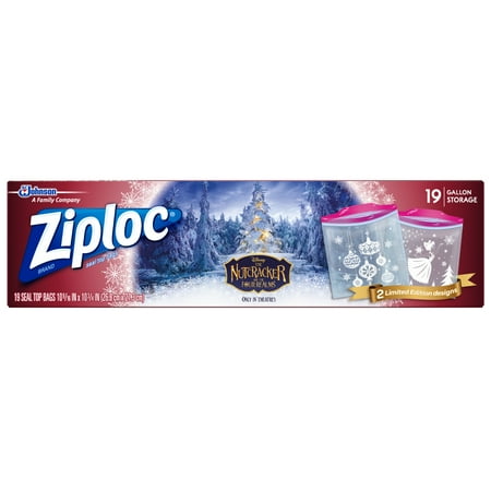 disney storage designs gallon nutcracker realms ziploc count featuring limited four bag edition brand