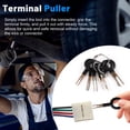 thumbnail image 7 of Fabulas 4Pcs Electrical Disconnect Pliers, 60 Degree Straight Electrical Connector Pliers, Separator Pliers for Electrical Wiring, Plug Disconnect Pliers Set Rapid Automotive System Removal Tool, 7 of 7