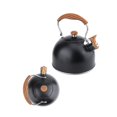 thumbnail image 4 of Tetera 2.5L Cipaher Tea Kettle for Stove Top and Induction Stove Negro Tetera de Acero Inoxidable para Estufa, 4 of 5