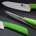 thumbnail image 5 of Ceramic Knife Set for Kitchen,3-Piece Fruit Paring Knives with Sheath,Rustproof and Sharp, 5 of 9