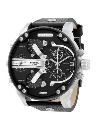 Diesel Mr. Daddy 2.0 Chronograph Black-Tone Stainless Steel Watch - DZ7463  - Watch Station
