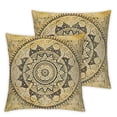 thumbnail image 2 of JRXY Boho Decorative Throw Pillow Covers Cushion Cover Throw Floral Printed Pillow Case 2pcs Pillowcase ¡­ White, 2 of 6