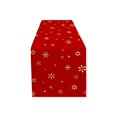 thumbnail image 2 of Christmas Linen Table Runner, Christmas Table Cover with Classic Printed Pattern, Washable Dining Table Decoration for Home and Party, 72.05 x 12.99 inch, 2 of 6