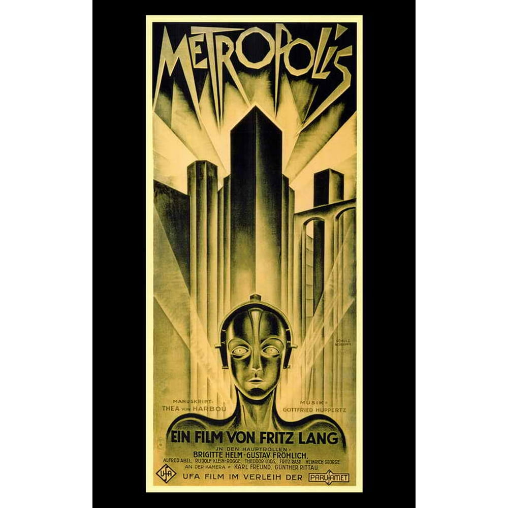 Metropolis Movie POSTER 11" x 17" Style B