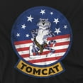 thumbnail image 2 of Top Gun T-Shirt Tomcat Logo Unisex Graphic Tee for Men & Women, 2 of 7