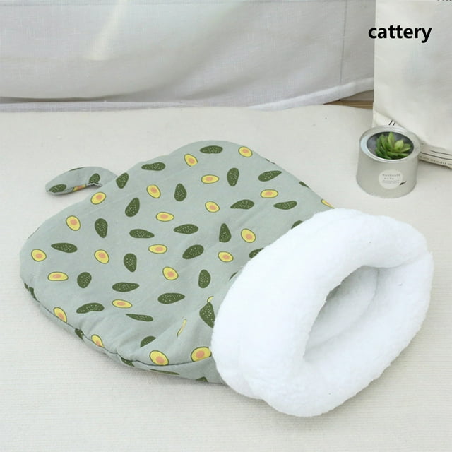 Jusqu'à 30 % de Réduction, Sac de Couchage pour Chats d'Hiver, Tapis pour Animaux en Peluche Doux, Coussin Chauffant Isolé, Petit Sac pour Animaux, pour Félins d'Intérieur, Endroit de Repos Confortable, Matériau Hypoallergénique Hzhnb Rabais