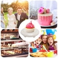thumbnail image 5 of YAHHU 6.3" Automatic Music‑Powered Cake Turntable – Easy One‑Button Control, ABS Build, Versatile Display for Cakes, Sushi & Gifts, 5 of 11