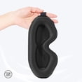 thumbnail image 4 of 3D Contoured Sleep Cover for Women Men Enhanced Eye Space for Side Sleepers Light Blocking Breathable Eye Patch with Adjustable Straps, 4 of 8