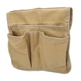 thumbnail image 1 of Chair Arm Pouch, Large Capacity Camping Chair Armrest Storage Bag Lightweight   For Home For Outdoor Khaki, 1 of 8