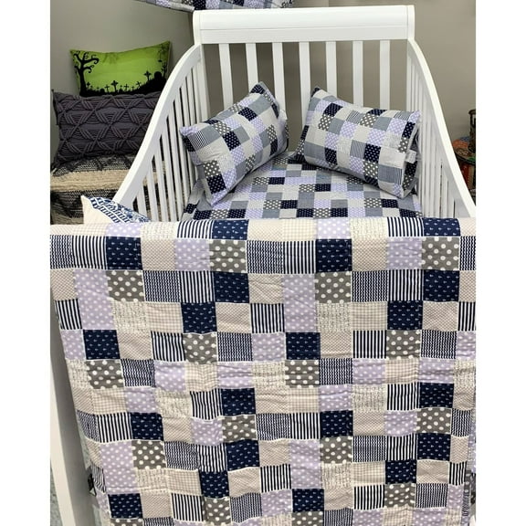 Home&Manor Wool Cotton Markley Cube Pouf