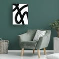 thumbnail image 3 of Canvas Wall Art - Line and Brush 'Big Brush 3' Wall Art for Living Room, Bedroom, or Office Décor by Trademark Fine Art - 18 x 24 Inches, 3 of 4