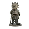 thumbnail image 5 of Veronese Design 5 1/8 Inch Tall Sir Laveur Raccoon Man at Arms Animal Knight Cold Cast Bronzed Resin Figurine Cute Wild Life Fantasy Collectible, 5 of 8