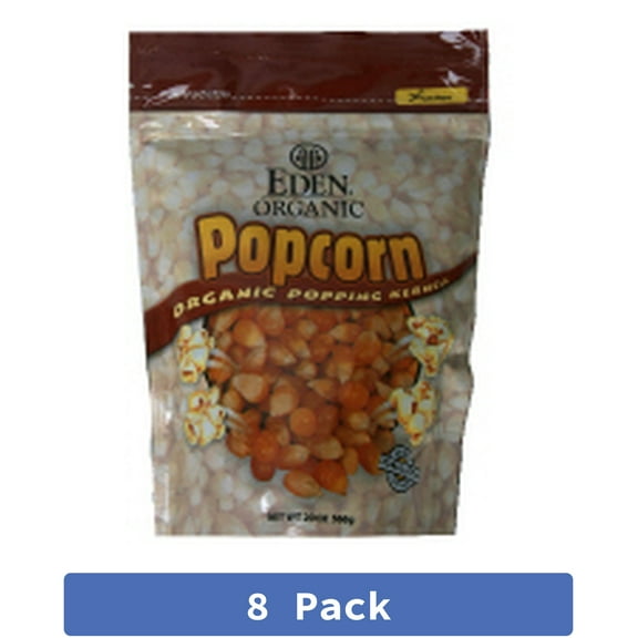 Eden Foods Organic Yellow Popcorn 20 oz (Pack Of 8)