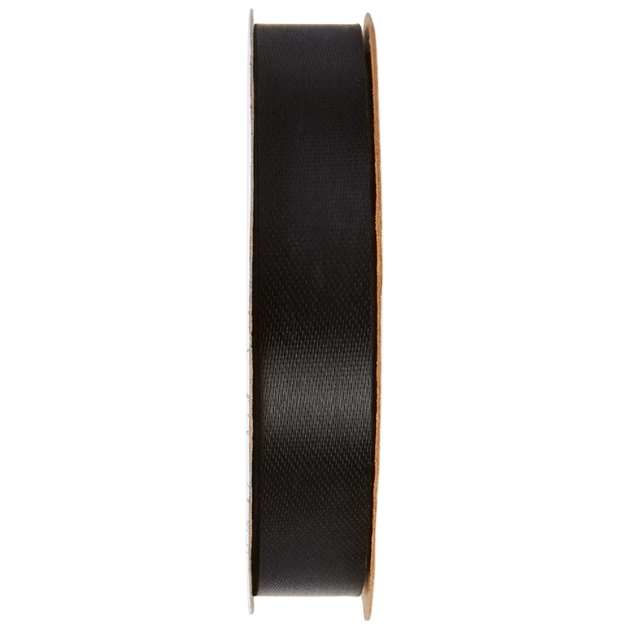 (4 pack) Offray Ribbon, Black 5/8 inch Outdoor Ribbon, 21 feet