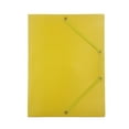thumbnail image 1 of Yellow A4 Folder with Elastic Bands and Flaps for 150 Sheets Heavyweight Letter Size Papers, File Organizer Folder, Pretty File Folders, Storage Folders for Documents, Office and School, 1 of 5