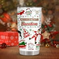 thumbnail image 3 of Christmas Movie Tumbler with Lid - 20 oz Stainless Steel Mug, Character Mug for Christmas Gifts, 3 of 6