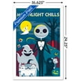 thumbnail image 3 of Disney Tim Burton's The Nightmare Before Christmas - Moonlight Chills Wall Poster, 14.725" x 22.375", Framed, 3 of 3