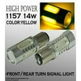thumbnail image 6 of ICBEAMER 2 pcs 1157 LED Plasma Projector bulbs 14W Powrful Super Yellow X#28, 6 of 7