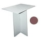 thumbnail image 4 of Mesa De Centro Minimalista Vinil Metalico Mdf Melamico Resistente Cafe, 4 of 4