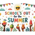 thumbnail image 4 of Colorful Design School's Out Summer Party School Holiday Vacation Banner for Kids Party Outdoor Decoration Summer Celebration, 4 of 7