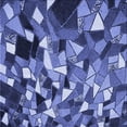 thumbnail image 1 of Ahgly Company Machine Washable Indoor Square Transitional Sky Blue Area Rugs, 4' Square, 1 of 7