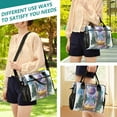 thumbnail image 5 of Ckdifva Hourglass Forest Cooler Bag Cooler Cooling Tote Lunch Bag Lunch Box Front Pocket with Shoulder Strap, 5 of 6