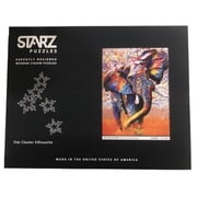 Starz Puzzles Laser Cut Wood Puzzle, African Colors, 163 Pieces