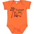 thumbnail image 3 of Inktastic Life is Better at the Lake Fishing Pole with Bobber Boys or Girls Baby Bodysuit, 3 of 5