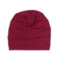 thumbnail image 1 of EeaseCA 1pc Female Nightcap Double-layer Night Hat Multi-function Night Sleeping Head Cover Red, 1 of 7
