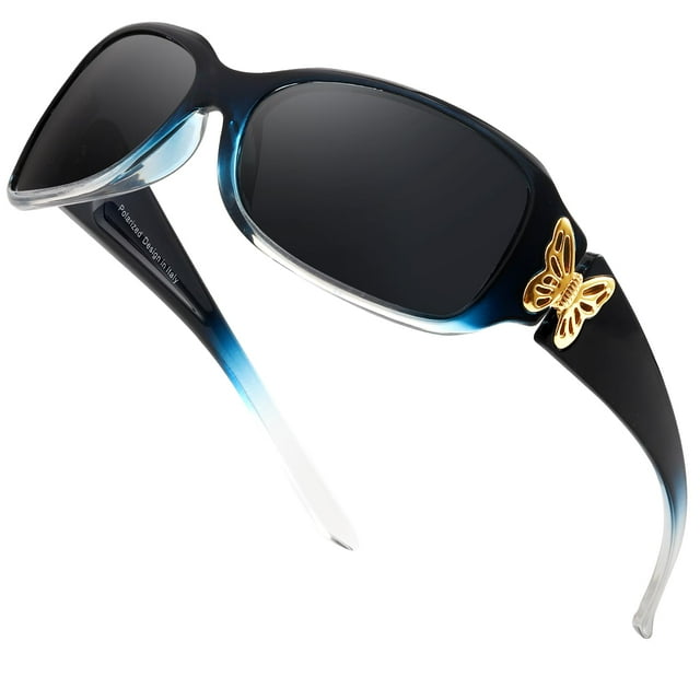 Gafas de Sol LVIOE Polarizadas con Decoración de Mariposa para Mujer