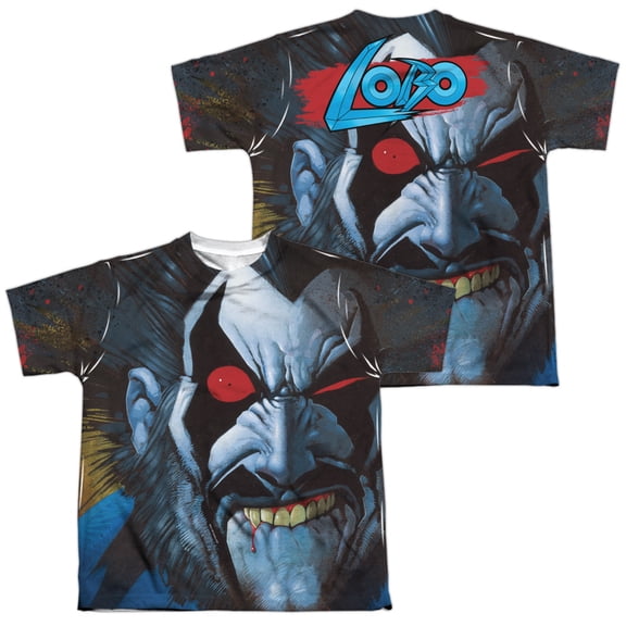 Jla - Bit Lip (Front/Back Print) - Youth Short Sleeve Shirt - X-Large