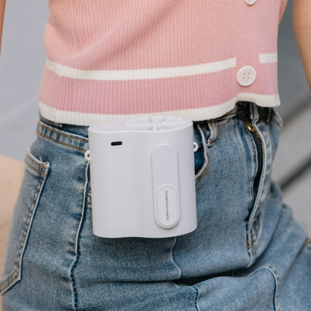 

Small Appliances Small Hanging Waist Fan Mini Lazy People Portable New Outdoor Hanging Neck Small Fan Large Wind Charging