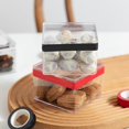 thumbnail image 2 of 12pcs Clear Acrylic Square Cube Candy Box Treat Gift Boxes Containers For Wedding Party Baby Shower Favors Packaging Case, 2 of 5