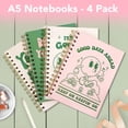 thumbnail image 4 of Cuadernos ThinkAble A5 de tapa dura, paquete de 4 unidades, con reglas universitarias, 4 of 8