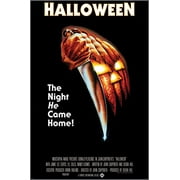 Halloween The Night He Came Home Vintage Movie Poster Horror 24X36 Knives